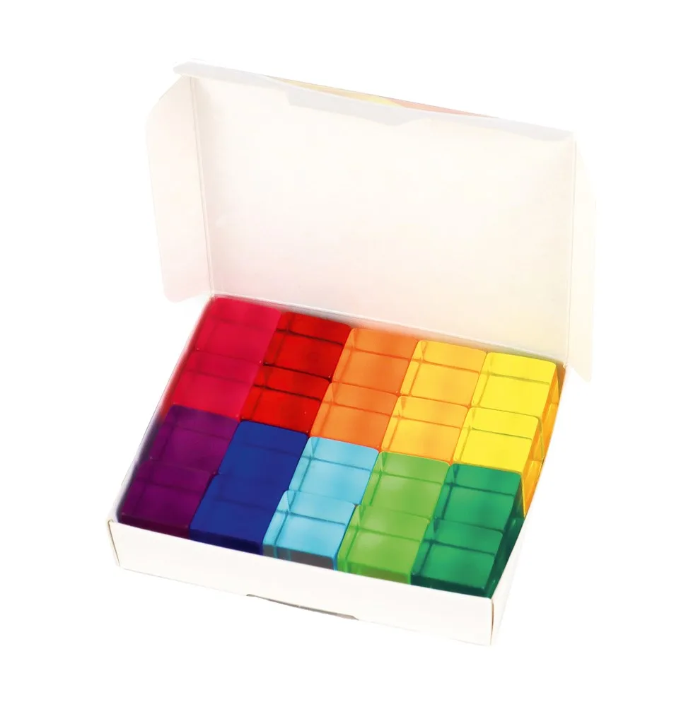 BAUSPIEL LUCENT CUBES MINI SET