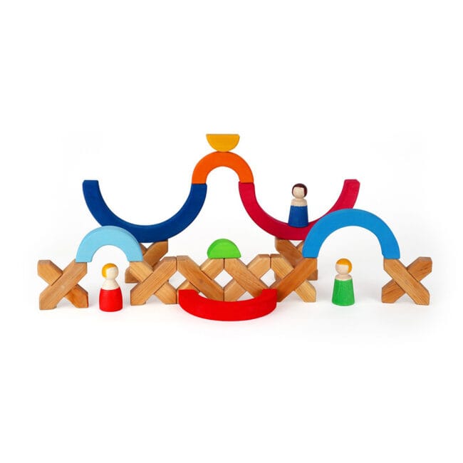 סט איקסים בינוני – Bauspiel