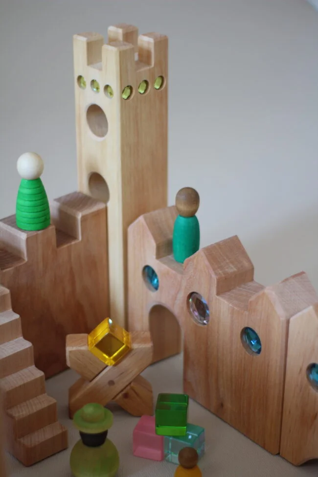 טירה מנצנצת ענקית – Bauspiel