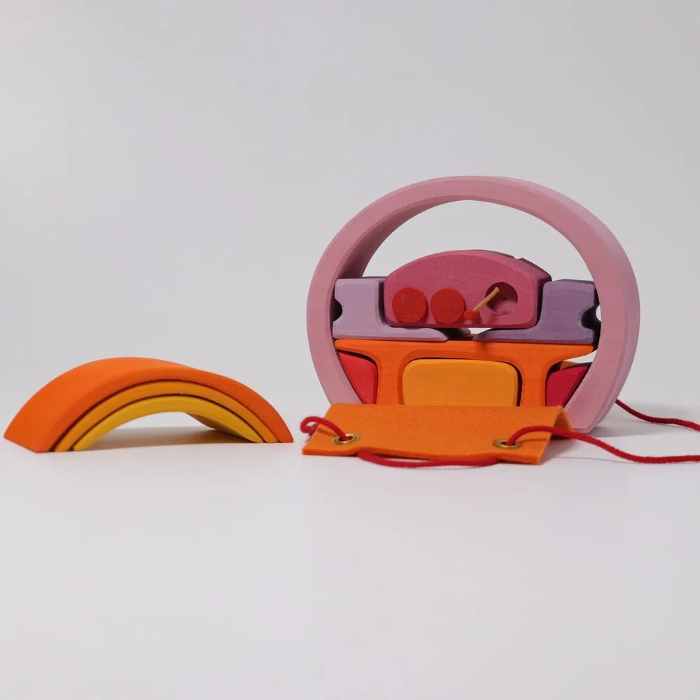 Grimms Pink-Orange-Mobile-Home
