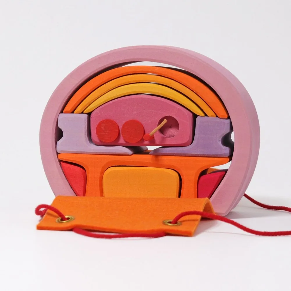 Grimms Pink-Orange-Mobile-Home
